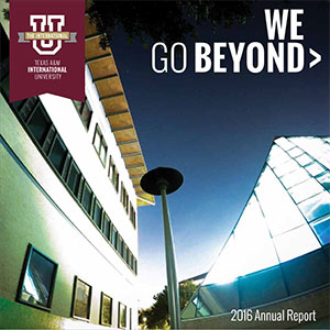 TAMIU Annual Report Cover